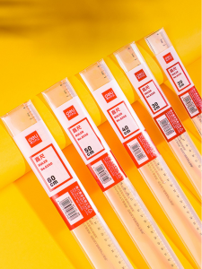 deli | Plastic Ruler 20-60cm