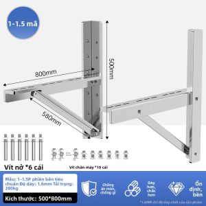 BESSGROUP | Khung Gắn Điều Hòa Bằng Thép Không Gỉ Chịu Lực