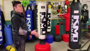 Premium Punching Bag Punching Bag Standing Boxing Training Fitness Boxing Bag high elasticity and stress relief