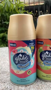 ใหม่ เกลด สเปรย์ปรับอากาศแบบ รีฟิว ชนิดเติม สำหรับ เครื่องพ่นอัตโนมัต กลิ่นใหม่ ขนาน 252ml หอมยาว 70 วัน