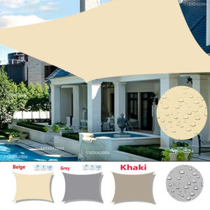 waterproof sunshade sunshade protective cover canvas camping sunshade cloth large outdoor rain and snow shed garden terrace