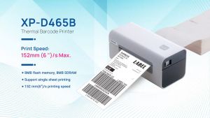 Printer Barcode Thermal Label Resi Alamat Marketplace XPRINTER XP-465B XP 465 B