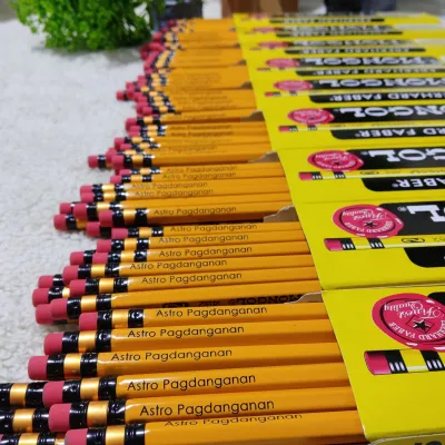 PERSONALIZED LASER-ENGRAVED PENCILS