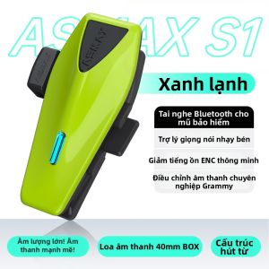 ASMAX | Tai Nghe Bluetooth cho Mũ Bảo Hiểm Chống Nước Hỗ trợ Đa Cuộc Gọi và Nghe Nhạc