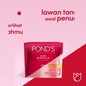 Ponds Age Miracle Day Cream 50gr Ponds Mencerahkan Wajah