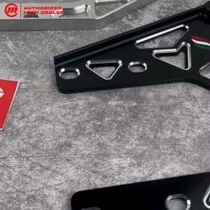Bracket Dudukan Knalpot Exhaust CNC Vespa Akrapovic Sprint Primavera S LX LXV BX-01 Luigy