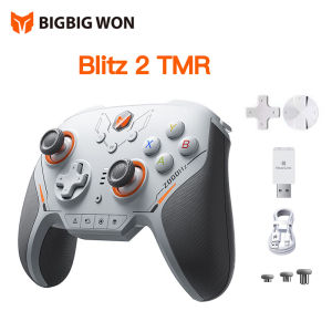 Bigbig Won Blitz 2 TMR Controller Wireless Bluetooth Gamepads Somatosensory Controllers Customized 2000hz For Ns Pc Steam Game