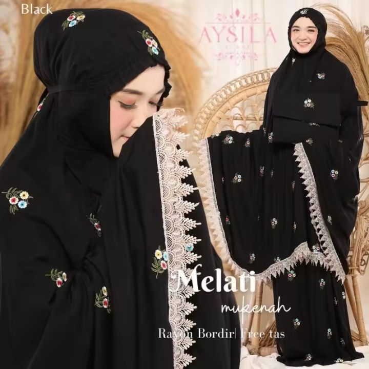 (FLASH SALE) Terbaru Mukena Wanita Bahan Adem FREE TASBIH DAN SAJADAH