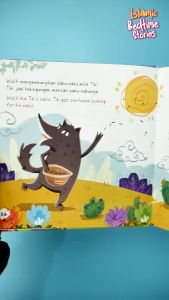 OKALINA - Buku Islamic Bedtime Stories : 5 Cerita untuk Belajar Kebaikan Hard Cover Billingual Indo Inggris Buku Cerita Anak