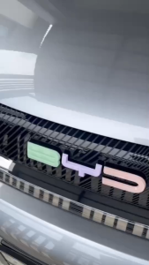 สีเขียว BYD โลโก้ด้านหน้า BYD Dolphin 2022-2025 สีเขียว สำหรับตกแต่งรถ kgd.thailand