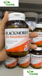 [Hàng CTY] Viên Uống Bổ Sung Magie Blackmores Bio Magnesium 100 Viên Giúp Phục Hồi Cơ Giảm Stress Giảm Chuột Rút