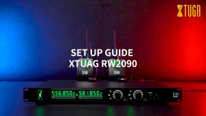 XTUGA RW2090 Wireless In Ear Monitor System Extra Individual Bodypack Receiver 1 Bodypack ONLY for Wireless In Ear Monitor System use for Professional Live Stage Performances Concert Band DJ Music Monitoring - VMI Direct