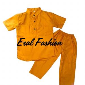 Setelan Koko Anak warna putih Baju Muslim Anak 1 - 13 Tahun