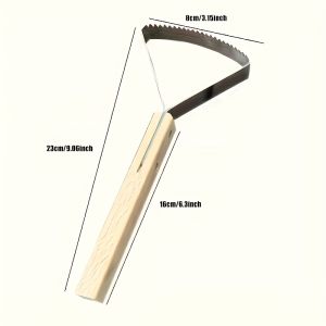 Weed removal tools: Weeding tool grass scraper grass shovel tree bark scraper rotten wood remover weed rake