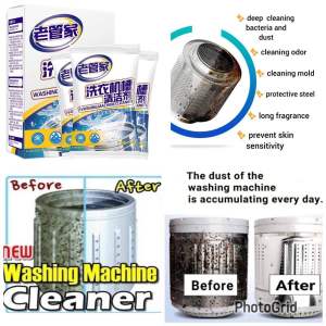 Serbuk Pencuci mesin basuh Wachine Machine Cleaner