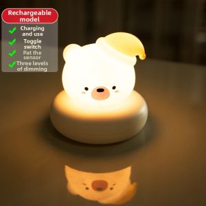 YUANSHENGDA | Tap-to-Control Bedside Sleep-Friendly Eye-Protective Motion-Sensing Light