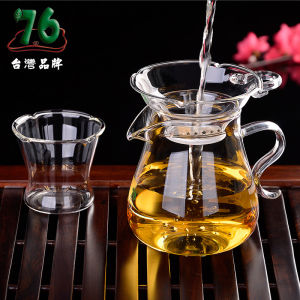ชุดกรองชาแก้ว 76 จากไต้หวัน อุปกรณ์ตักชาแบบมือทำ ตะกร้าชา ตะเกียบชา ตะกร้าชาทะเล ชุดแยกชา ชุดดื่มชา