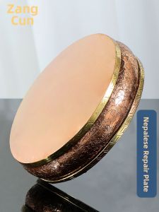 ZANGCUN | Handmade Auspicious Copper Engraved Mandala Plate