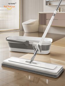 TEITEIRO | No Hand Wash Floor Mop Wooden Floor