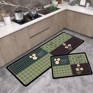 Thảm Nhà Bếp Thấm Hút Nhanh Khô Chống Trượt Thảm Phòng Tắm Chống Thấm Nước Chống Trượt Thảm Nhà Tắm Thảm Phòng Khách Thảm Sàn