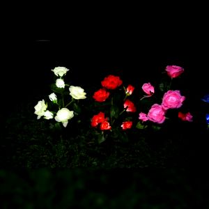 Solar Powered Ground Lamp LED Outdoor Landscape Lamp Garden Decoration Waterproof Lamp