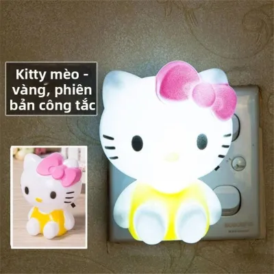 Đèn Bàn Đêm Cắm Tường Sáng
