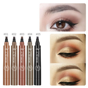 VEDO 💕COD Pensil Alis Waterproof Sipat Alis Anti Air Tahan Lama Tint Four-Claw Eyebrow Cetar