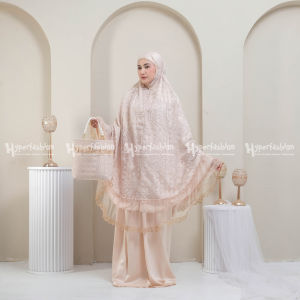 Mukena Sutra Velvet Silk Premium Brukat Milea Series Terbaru