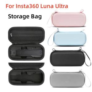 Portable PU Storage Bags for Insta360 Luna Ultra Shockproof Handheld Gimbal Camera Carrying Case Travel Box Accessories