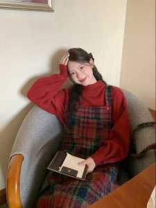 imimtuan | Bộ 3 Quần Áo Sweater Phong Cách Hàn Quốc Cổ Điển