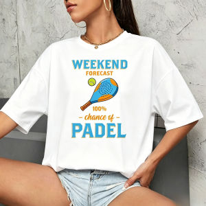 Sanrio | Trendy Padel Tennis Graphic Tee Casual Sports Style Summer Fashion T-Shirt Harajuku Streetwear O-Neck Short Sleeve Tops