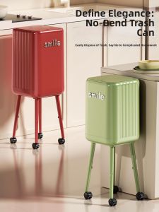 QIAOLESEN | Ergonomic Waste Bin for Kitchen