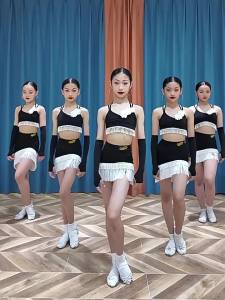 conny | Fringe Latin Dance Dress Children