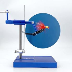 ICERIO 1PC Fly Tying Background Plate Rotary Metal Backdrop Board for Fly Tying Vise Fly Lure Photography Tool