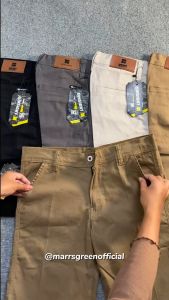 Celana Pendek Chinos Pria Bahan Katun Stretch [27-44] Jumbo Premium CPD03D