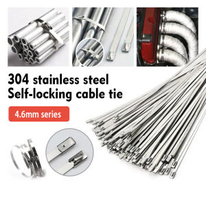 เคเบิ้ลไทร์สแตนเลส 304 กว้าง 4.6 x 200-400มม