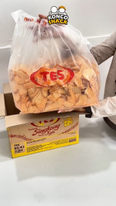 TES KERIPIK SINGKONG RASA KEJU 2 VARIAN 1 DUS BERAT  25KG (5x500gr/1x25kg)