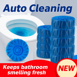 Global Fresh Toilet Cleaning Block – Ocean Breeze Toilet Cleaner Deodorizing Toilet Power