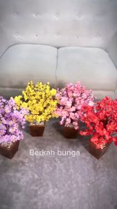 POHON SAKURA mini Tinggi 50cm FULL / pohon hiasan meja / pohon imlek / pohon sakura Artificial / Dekorasi Rumah