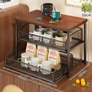 MUGG | Multi-functional Kitchen Shelving Unit With Drawer