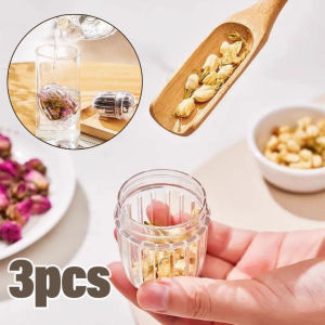 YESPERY 3 PCS Tea Filter Tea Strainer Household Tritan Material Tea Making Tool Portable Tea Storage Tea Ball Insulated cup Universal