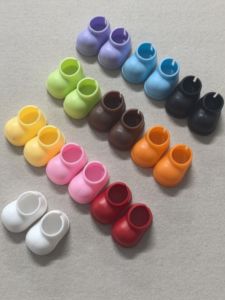 Colorful 17cm Labubu Doll Hanging Decoration Rain Boots Universal for First Second Third Generation Soft Plush Toy Accessories