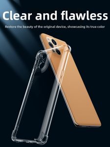 BANDIXING | Transparent Soft Silicone Shockproof Phone Case for OPPO Find X3