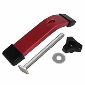 Wnew | 1pc/2pcs Quick Acting Hold Down Clamps Woodworking Table Aluminum Press Plate Press Block T-shaped Slide Slot Auxiliary Tool