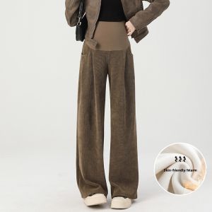 Pregnant Friendly Comfortable Loose Straight Leg Trousers