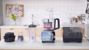 Genuine Goods  F800/F300 Household Multi-Function Food Processor Juicing Meat Grinder Vegetable-Cutting hine Cross-Border Mixer