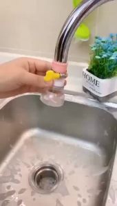 Filtration Faucet Filter Splash Proof Purifier Kitchen 360 Rotating Retractable Faucet Extender Household Water Purifier ﻿Activated Filter