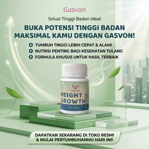 Gasvon - Height Growth ( Peninggi Badan )