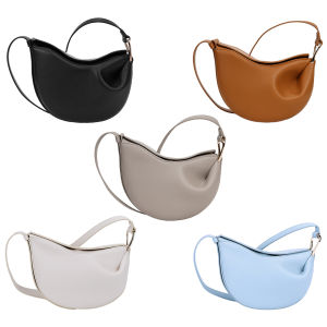 【New Arrival】 Women Luxury Shoulder Bag PU Leather Fashion Crossbody Bag Adjustable Strap Vintage Sling Bag Female Daily Commute Bag