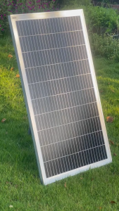 Tấm Pin năng lượng mặt trời 100W mono 11bb tặng jack MC4